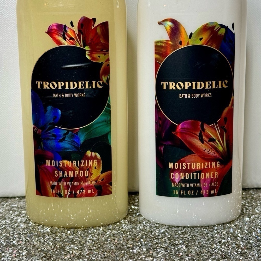 Bath & Body Works Shampoo & Conditioner Set Tropidelic Tropical Floral NWT - Picture 3 of 5